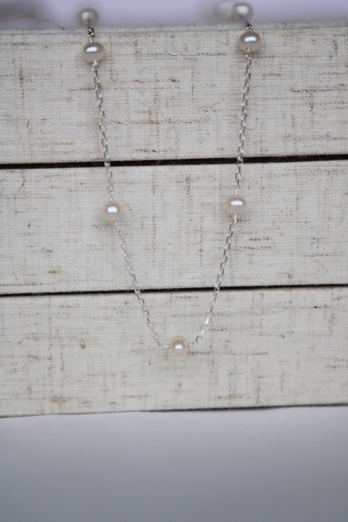 Pearl Chain Choker