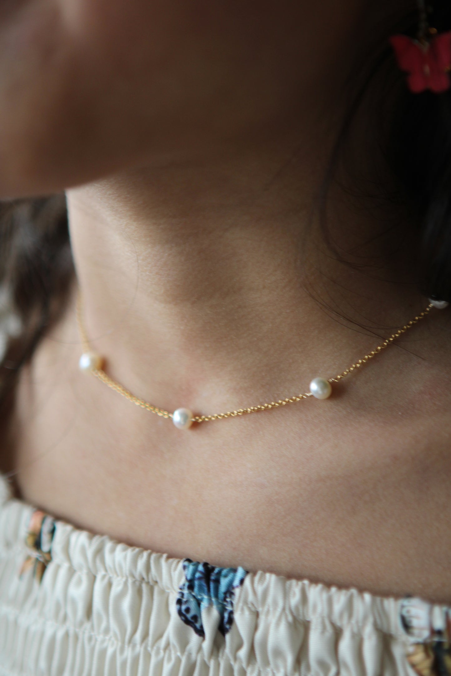 Pearl Chain Choker