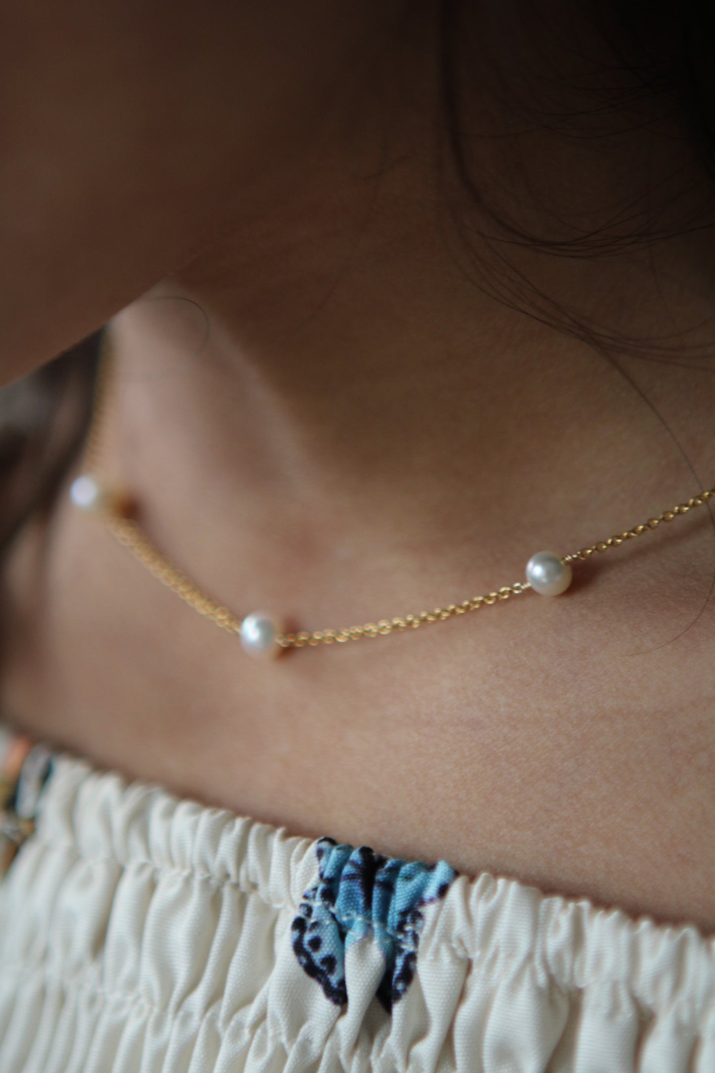 Pearl Chain Choker